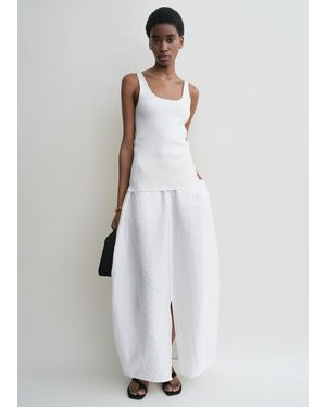 TOTEME Parachute Skirt - White