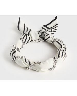 TOTEME Silk Scarf Collar - Multicolor