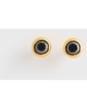 TOTEME Mini Diamond Studs - White