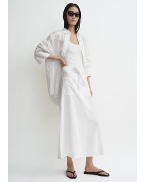 TOTEME Tie-Waist Skirt - White