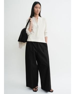 TOTEME Wool Silk Knit - White