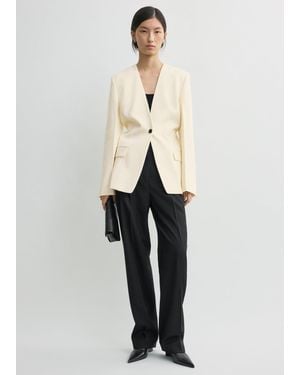 TOTEME Slouch Blazer - Natural