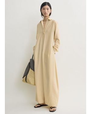TOTEME Parachute Shirtdress - Natural