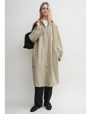 TOTEME Windbreaker Coat - Natural