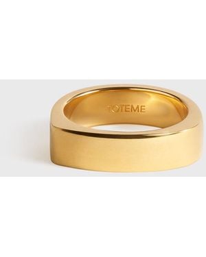 TOTEME Signature Ring - Metallic