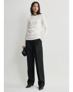TOTEME Sequin Top - White