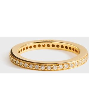 TOTEME Eternity Diamond Midi Ring 18Kt - White