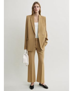 TOTEME Slim Tailored Blazer - Natural