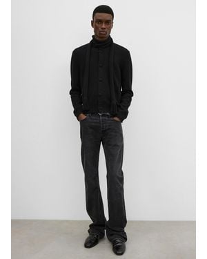 TOTEME Scarf Cardigan - Black