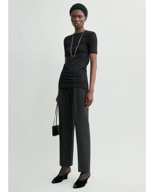 TOTEME Slim Evening Trousers - Black