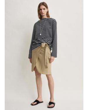 TOTEME Stripe Jersey Long-Sleeve Tee - Multicolour