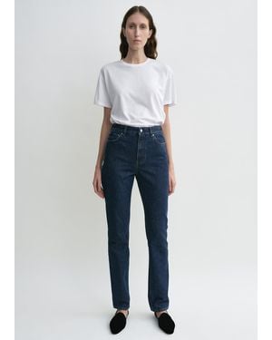 TOTEME High Slim Denim - Blue