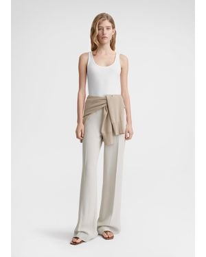TOTEME Classic Rib Tank - White