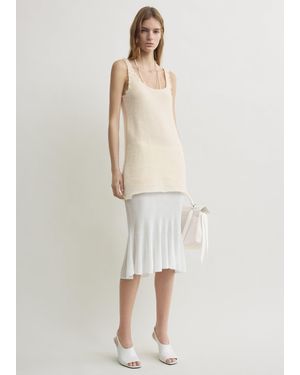 TOTEME Mohair Knit Tank - White