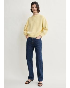 TOTEME Oversized Crew Knit - Blue