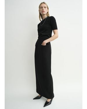 TOTEME Pocket Suit Skirt - Black