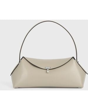 TOTEME T-Lock Leather Shoulder - White