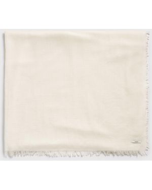 TOTEME Light Wool Blanket Scarf - Natural