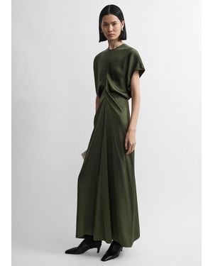 TOTEME Slouch Waist Dress - White