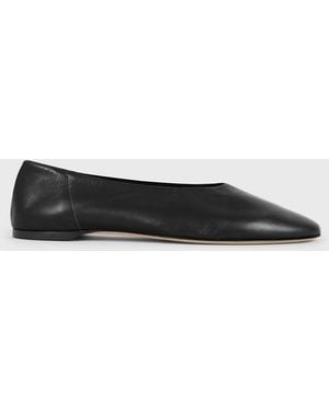 TOTEME Slip Nappa Ballerinas - White