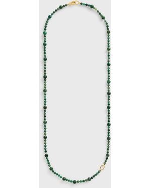 TOTEME Infinity Bead Necklace - White