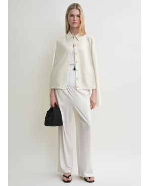 TOTEME Raglan-Sleeve Cashmere Cardigan - Natural