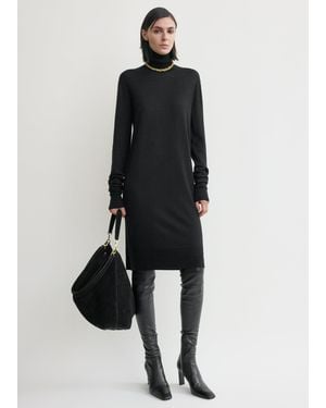 TOTEME Turtleneck Dress - Black