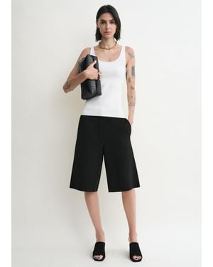 TOTEME Knit Shorts - White