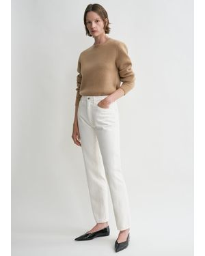 TOTEME Twisted Seam Denim - White