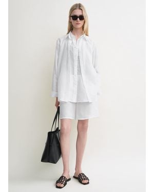 TOTEME Double Collar Shirt - White