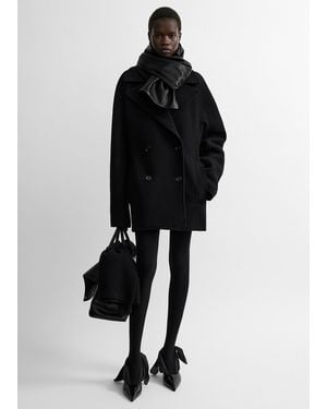 TOTEME Rounded Peacoat Petite - Black