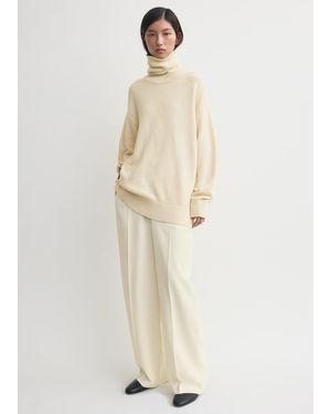 TOTEME Longline Turtleneck - Natural