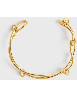 TOTEME Swirl Collar - White