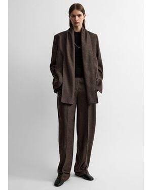 TOTEME Scarf Lapel Blazer - Multicolor
