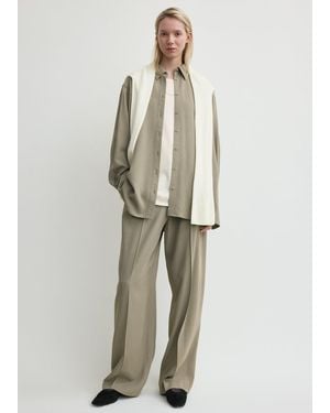 TOTEME Classic Tuxedo Shirt - Natural