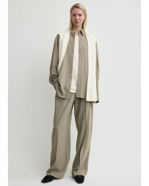 TOTEME Classic Tuxedo Shirt - Natural