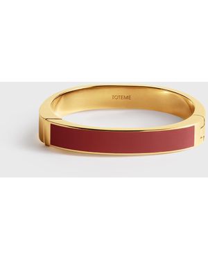 TOTEME Signature Bracelet Chilli - White