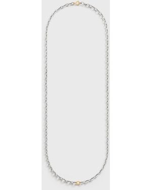 TOTEME Bi-colour Chain - White