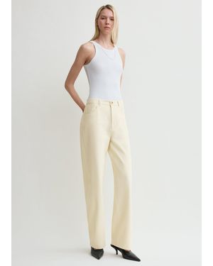 TOTEME Curved Rib Tank - White