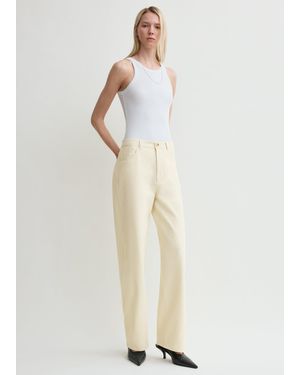 TOTEME Curved Rib Tank - White
