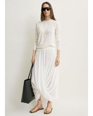 TOTEME Cocoon Skirt Petite - Natural
