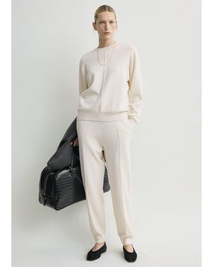 TOTEME Pintucked Jumper - Natural