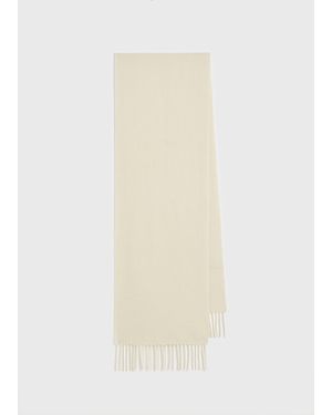 TOTEME Wool Scarf - White