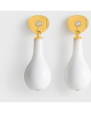 TOTEME Crystal Drops - White