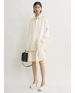 TOTEME Soft Tuxedo Shirt - Natural