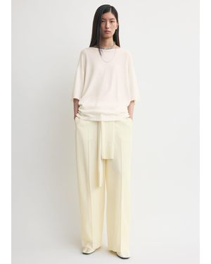 TOTEME Longline Tee Knit - Natural