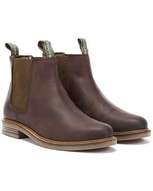 Barbour Farsley Chelsea Boots - Brown