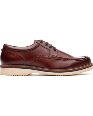 Base London Langdon Leather Shoes - Red
