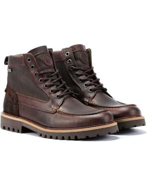 Barbour Sheene Leder Stiefel - Braun