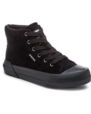Rocket Dog Cheery Hi Corduroy Trainers - Black